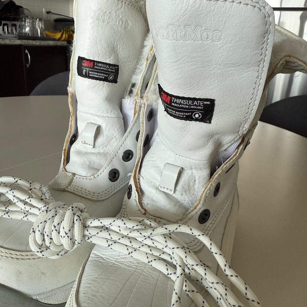Women's White Winter Boots